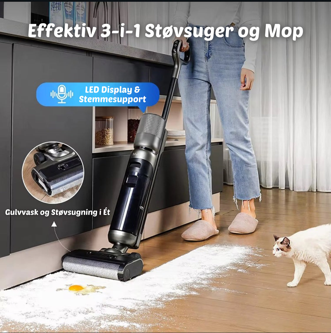 Cordless Vacuum Mop