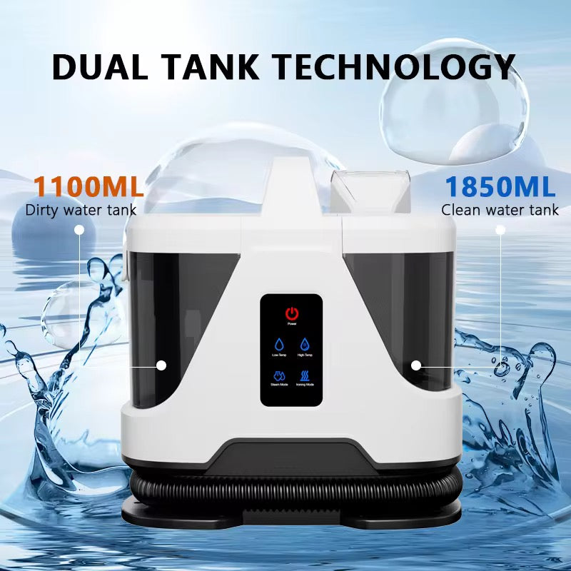 CleanWave Multirenser – 4-i-1 Professionel Rengøring til Hele Hjemmet