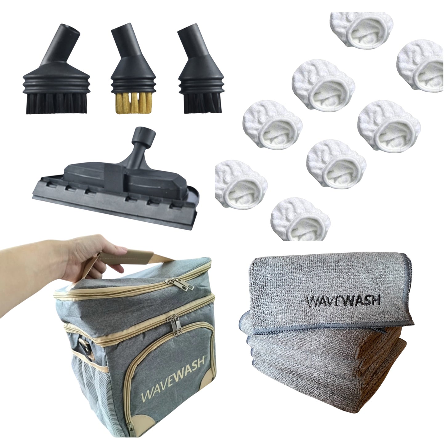Stor tilbehørspakke til SteamWave SteamCleaner
